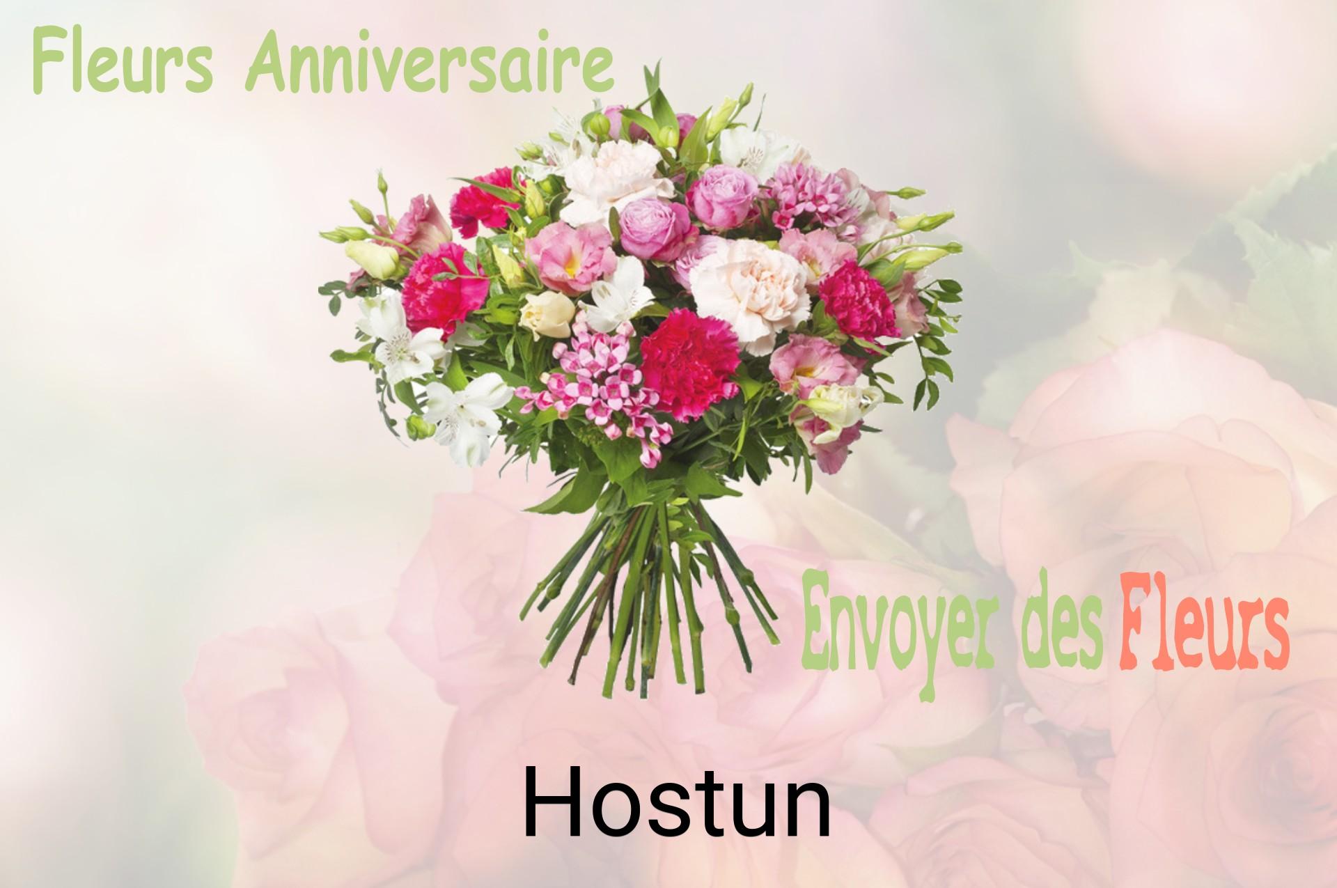 Bouquet de fleurs d’anniversaire livré à Hostun
